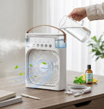 FrostBreeze Pro – 3-in-1 Portable Air Cooler & Personal Mist Fan