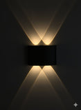 Intersecting Beam Wall Sconce ✨ outdoor light 💡(2+2), Water Proof🤿