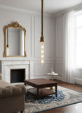 The Heritage Rope Pendant with X-Filament Bulb ✨, 4X design bulb💡,  8w ⚡