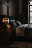 🌙 Elegant Black Bedside Lamp – Warm Glow for Cozy Nights ✨